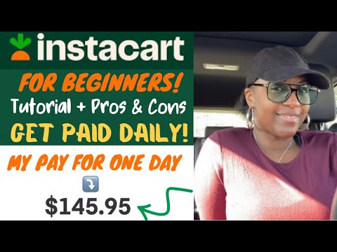 Everyday Is Payday! 2024 Instacart Shopper Tutorial! Daily Pay! Instacart Shopper Training