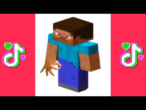 TIK TOK MINECRAFT COMPILATION 2 💎 MEJORES MOMENTOS + FAILS + RISA + GRACIOSOS.