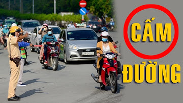 Tiếp tục cấm xe qua cầu vượt Nguyễn Hữu Cảnh