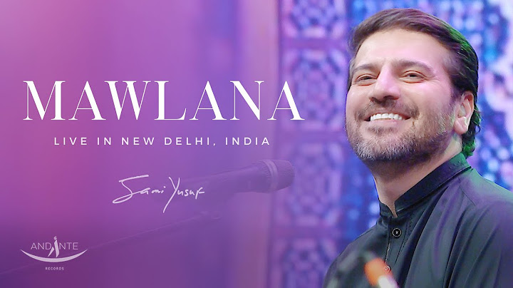 Sami Yusuf - Mawlana (Live in New Delhi, INDIA) #worldmusic #worldmusictraditions
