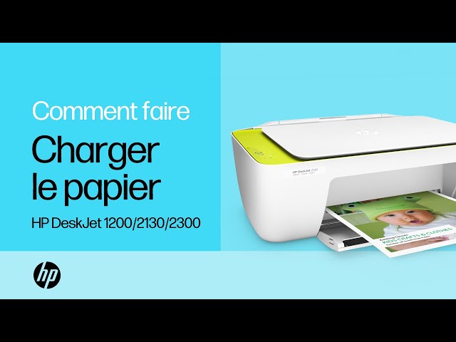 Chargement du papier et alignement des cartouches  Imprimantes DeskJet  2700, DeskJet Plus 4100 