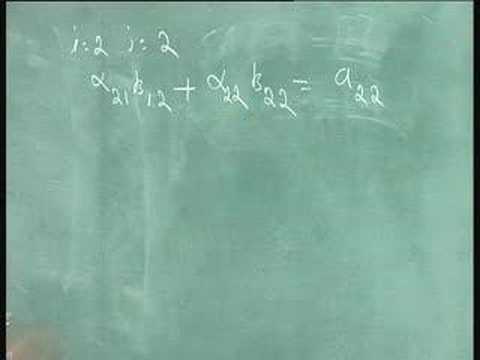 Lecture 17 Solution To Linear Equations 