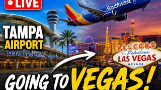 Tampa Airport! ✈️ Vegas Bound! 🎰