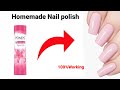 How to make Nail Polish at home /DIY homemade Nail polish Nail polish tutorial/making nail polish