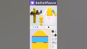 How to make the player from poppy playtime chapter 3 ✨✨ #BUD #BUDCREATE #poppyplaytimechapter3