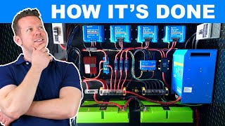 How to Install Power Systems in Vans & RV's (the actual process)