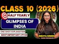 🌙 Glimpses of India ✍ One Shot Explanation + PYQs | Class 10 English CBSE 2026 | Nikita Singh