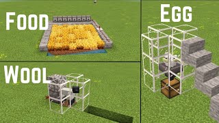 Minecraft:3 easy farms for your survival world