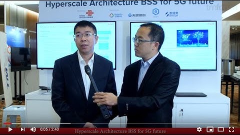 Hyperscale Architecture BSS for 5G future - Interview