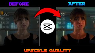 How to Upscale Video Quality in Capcut | Capcut Tutorial