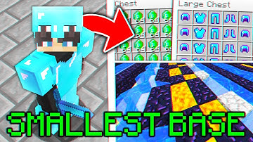 LIVING IN THE SMALLEST FACTIONS BASE ON SOTW! *SUPER RICH!* | Minecraft Factions (Senso)