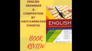 English Grammar And Composition By Hafiz Karim Dad Chughtai Book Review| #english #css #pms