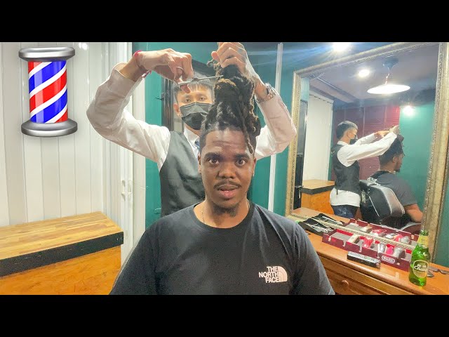 ASMR REAL Barbershop Haircut For SLEEP ✂️ class=