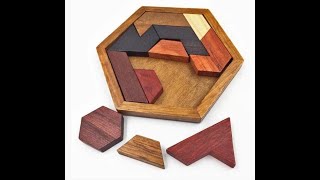 Hexagonal Wooden Puzzle