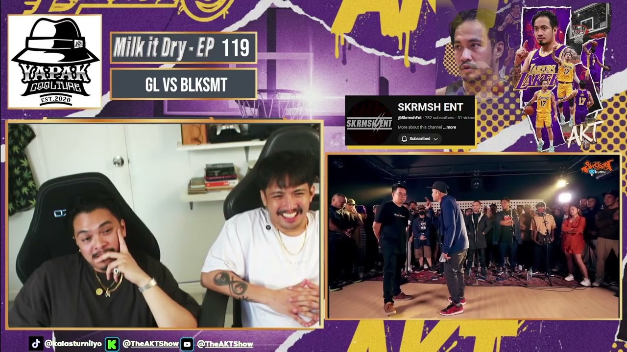 AKT with KAMANDAG | MILK IT DRY EPISODE 119 | GL vs BLKSMT