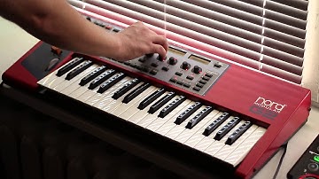 Nord Modular G2 + Boss RC-505 // Recording soundscapes