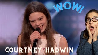 LucieV Reacts for the first time to Courtney Hadwin: America's Got Talent