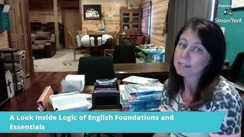 Virtual Homeschool Curriculum - Part 1of3 - A Look Inside The Logic of English Language Arts