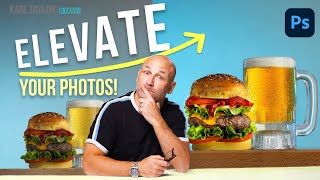 How To Fix Dull Food Photographs | 10 Minute Photoshop Tutorial