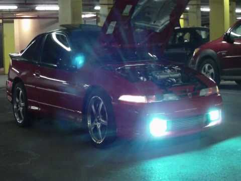 1990 Eagle Talon (HID lights demonstration)