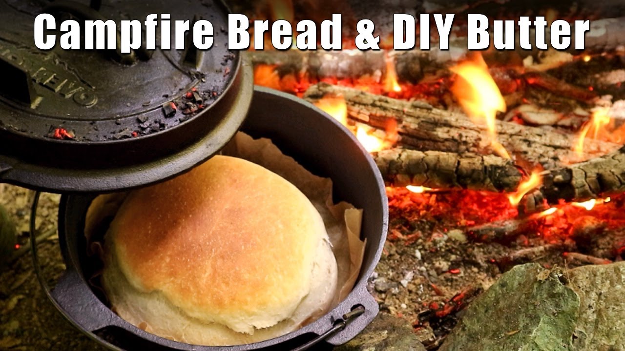 Outdoor Baked Bread in a Cast Iron Camp Dutch Oven – Crucible Cookware