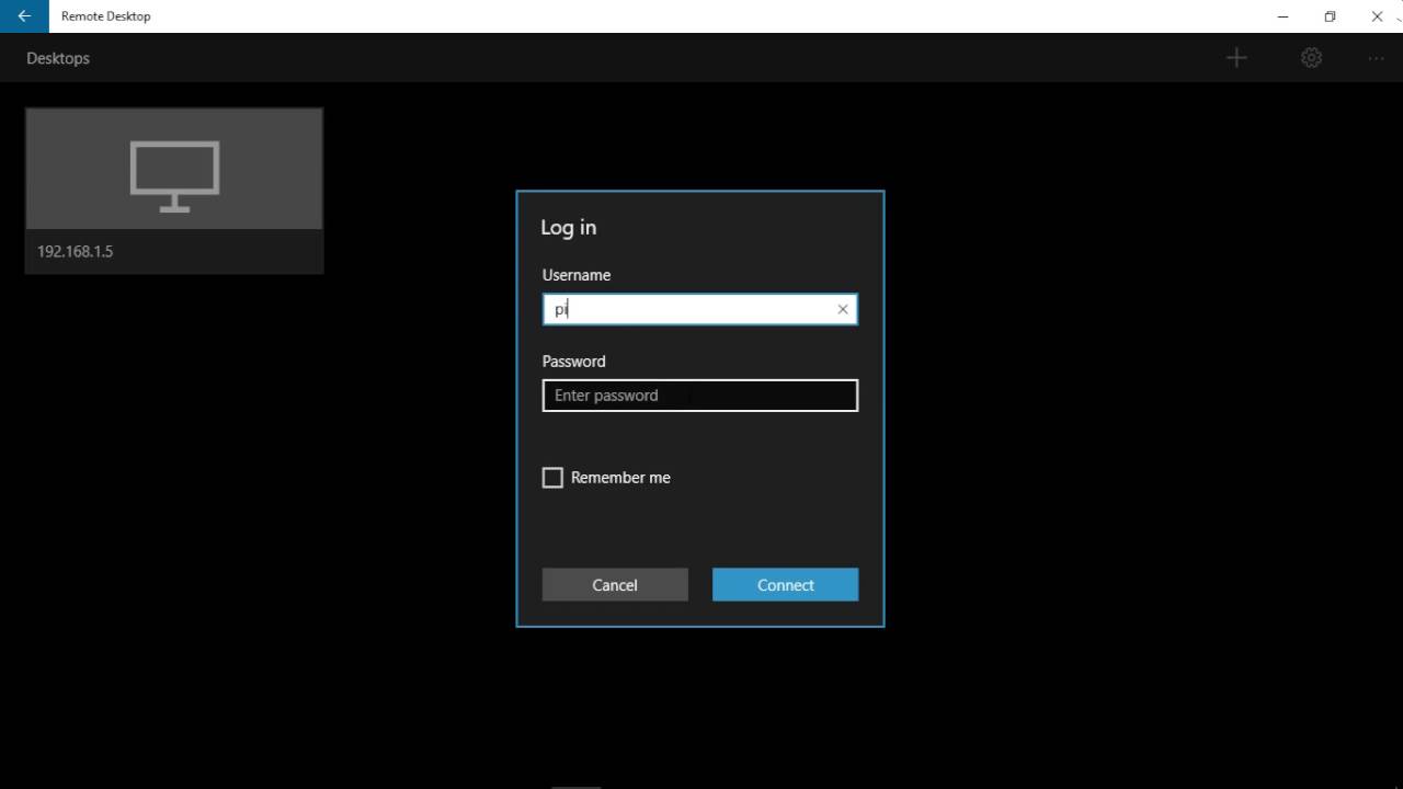 reinstall remote desktop client windows 10