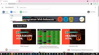 1. Memulai Belajar Pemrograman Web dengan HTML