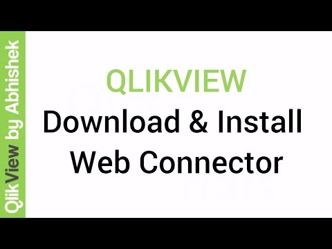 How to download and Install Qlik WebConnectors