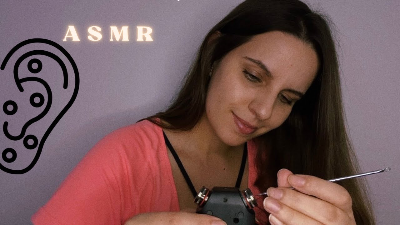 ASMR - Sessão de auriculoterapia | sons de luva e diretamente nos seus ouvidos! 👂