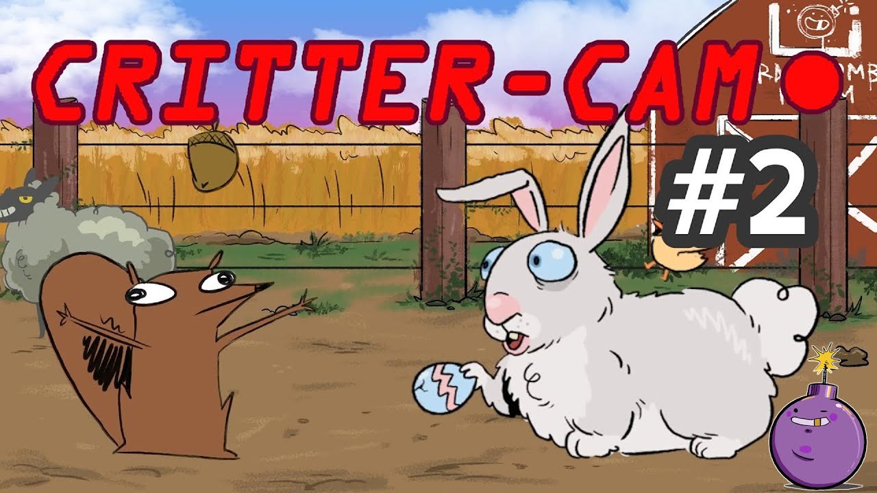 Critter Cam - Squirrel and Rabbit