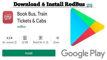 How to Download and Install Redbus app on Android device | Techno Logic