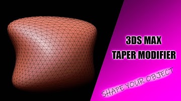 3DS MaX - Taper modifier
