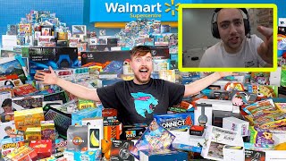 Mizkif Reacts to I Bought Everything in 5 Stores by Mr Beast with Twitch Chat!