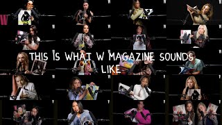 📖This is what W magazine sounds like |  my favorite celebrity asmr moments