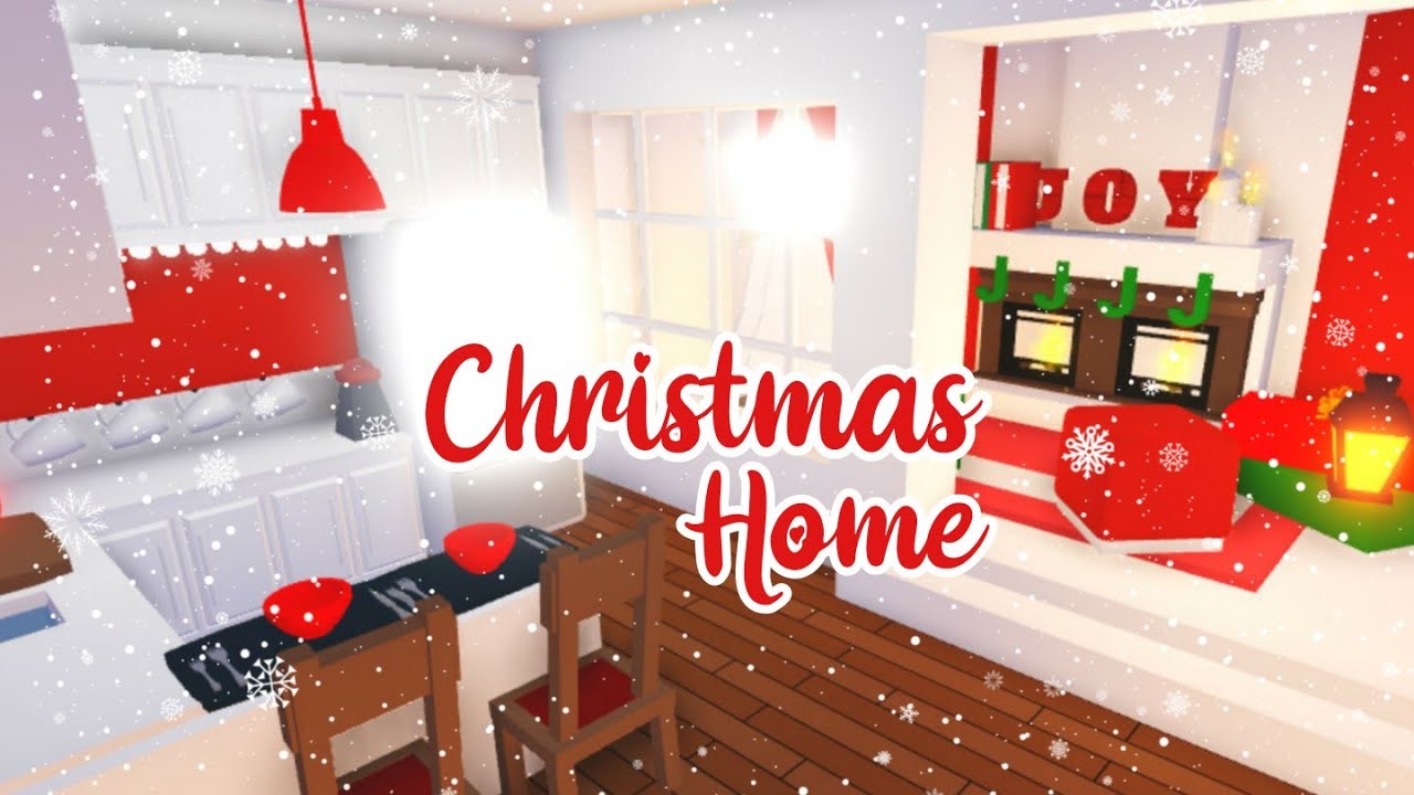 🎄⛄ Christmas Themed Tiny Home Design 2020 Christmas Hacks Roblox