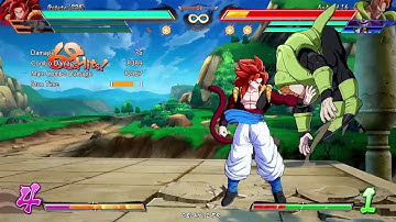 DBFZ WHAT IS THIS DAMAGE! SSJ4 Gogeta 2.5 Bar Positive Corner Re-Jump T.O.D Combo #2