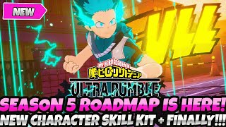 *SEASON 5 ROADMAP IS HERE!* NEW CHARACTER, NEW SKILL SET & IT'S FINALLY COMING (My Hero Ultra Rumble