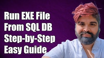 How to Run an EXE File with Parameters from SQL Server: A Step-by-Step Guide