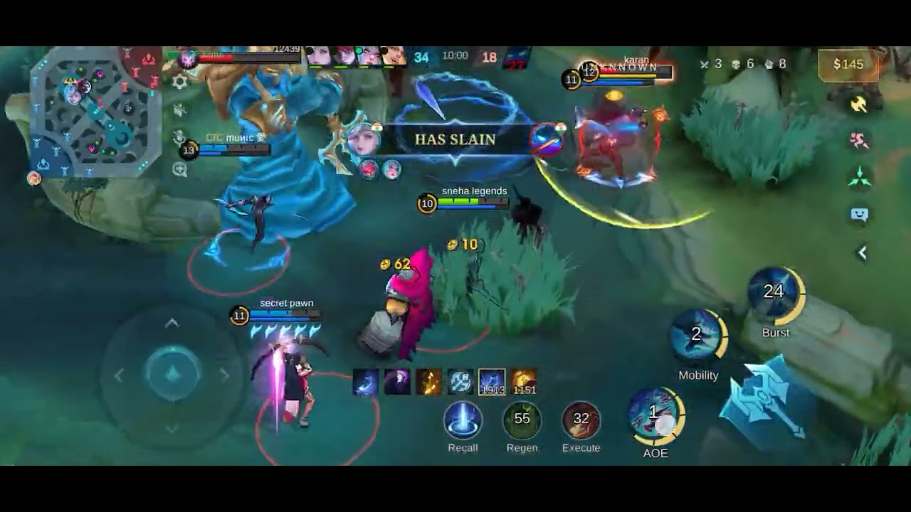 Long time no see MLBB🎮First time picking up Saber.Time to show them the power of the legendary blade