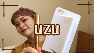 uzu コッパー ブラウンマスカラ即興レビュー