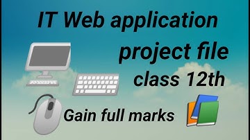 IT (web application) class 12  practical file 📚🖥️