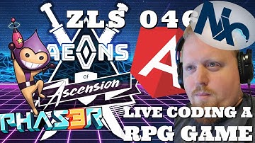 GameDev: Building an RPG Game with Phaser && Angular | ZLS 046