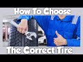 How to choose the correct tires for your car, truck or SUV in 2020.