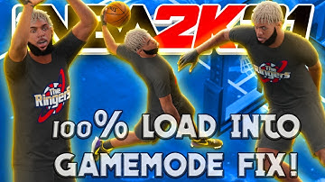 NBA 2K21 - NBA2K20 - NBA2K17 LOAD INTO GAME MODE CRASH PROBLEM 100% SOLUTION!! (PC)  FIX!! 🐐 🛠️
