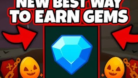 NEW BEST WAY TO EARN GEMS IN THE NEW HALLOWEN UPDATE