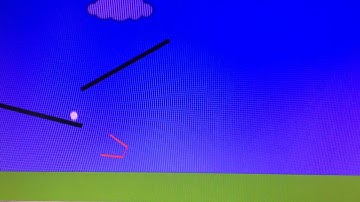 Algodoo Cup Flip then Ping-Pong Ball in it.