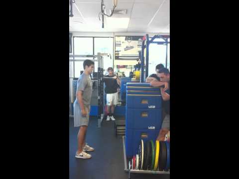 Max Pacioretty completes 57" Box Jump