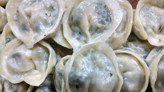 delicious spinech mushroom cheese momo's recipe | best hotel's food ever️️️️