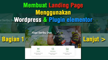 Praktek Membuat Landing Page Menggunakan Wordpress dan Elementor (Bagian 1)