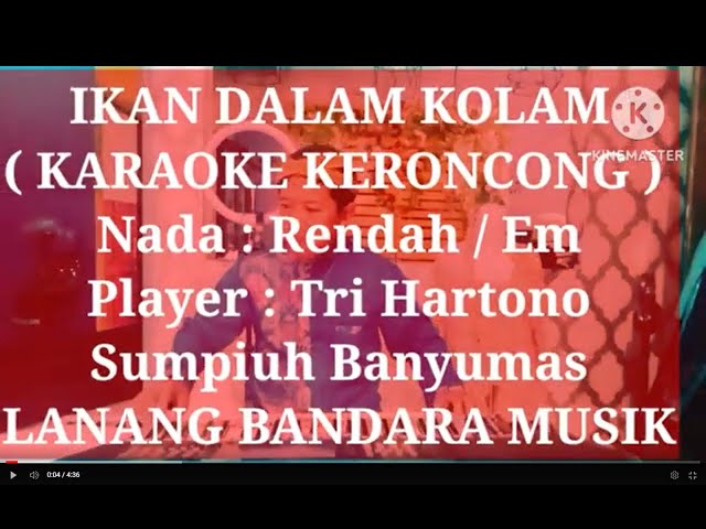 IKAN DALAM KOLAM, KARAOKE KERONCONG,TRI HARTONO, LANANG BANDARA MUSIK class=